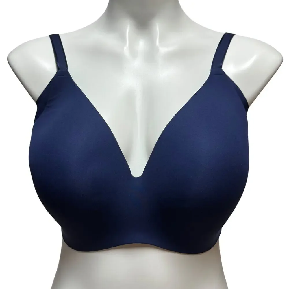 Knix WingWoman Contour Bra Wireless Midnight Blue 8 / 40-42D, 40-42DD, 40-42E